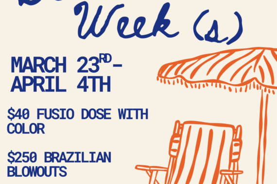 Orange Blue Illustrative Summer Party Invitation